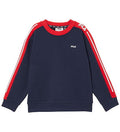 Fila | Felpa blu rossa girocollo