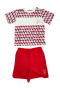 Paciotti | Completo t-shirt e bermuda rosso