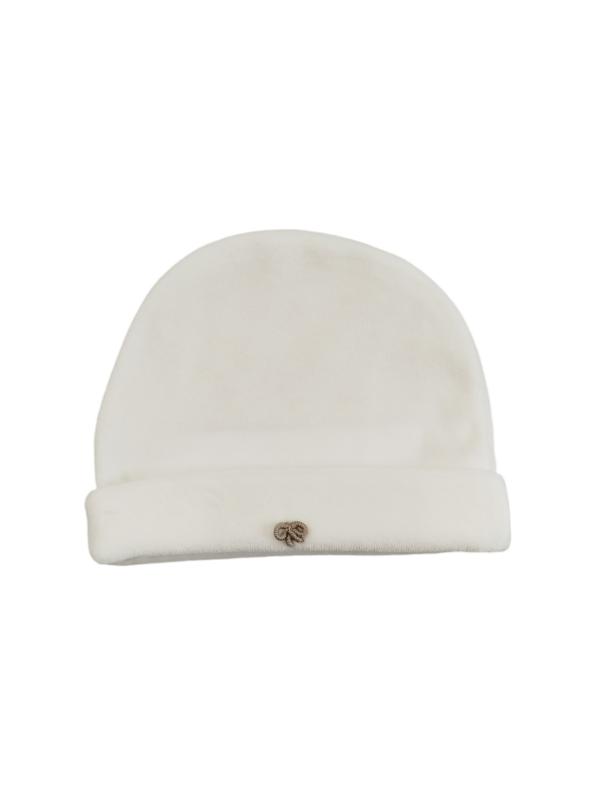 Bebè Margò | Cappellino ciniglia bianco