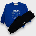Paciotti | Tuta azzurro nero bambino