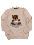 Per Te | Maglioncino rosa orsetto bambina
