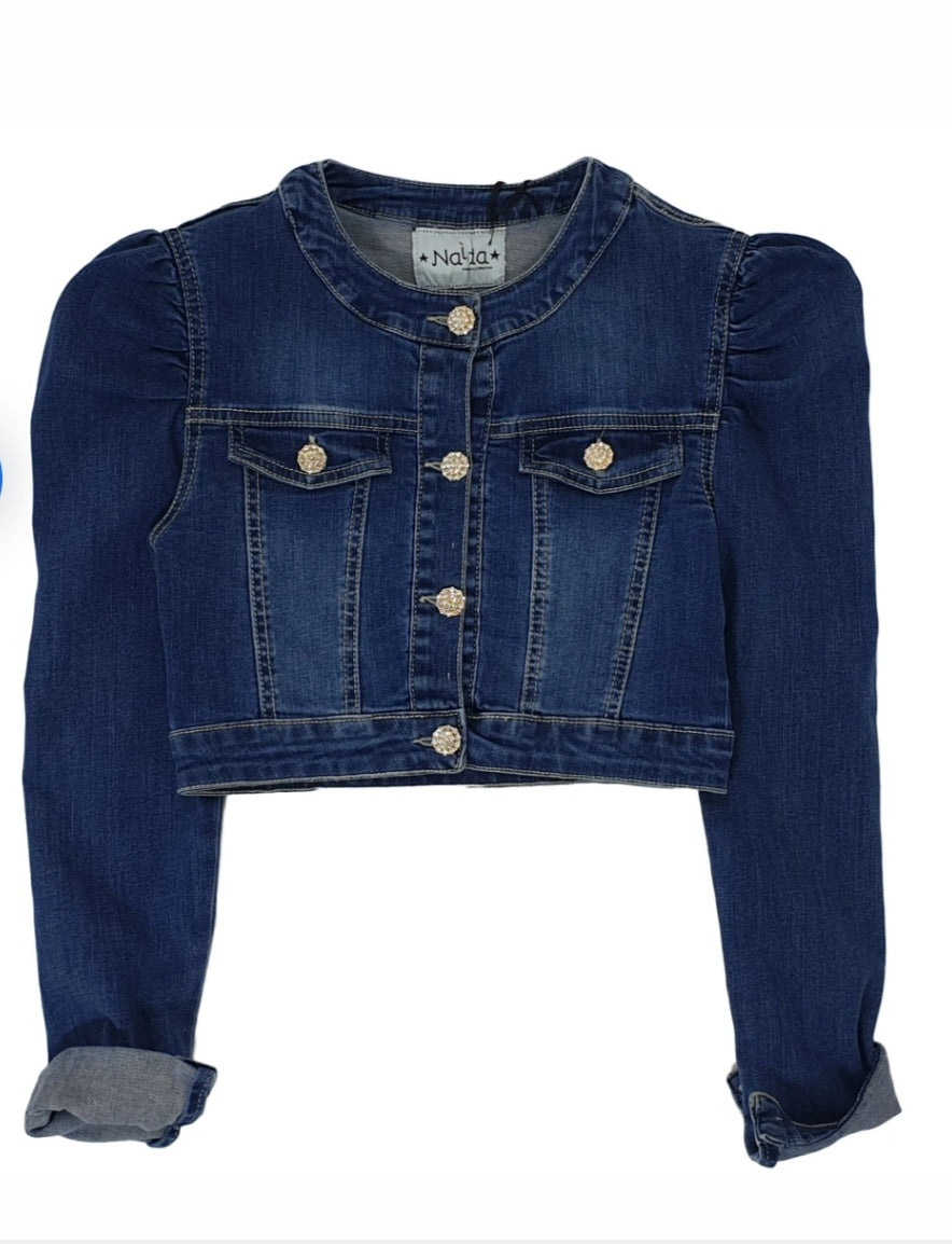 Naida | Giubbino corto jeans