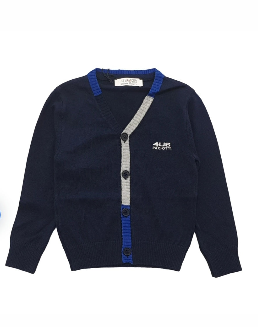 Paciotti | Cardigan blu/azzurro