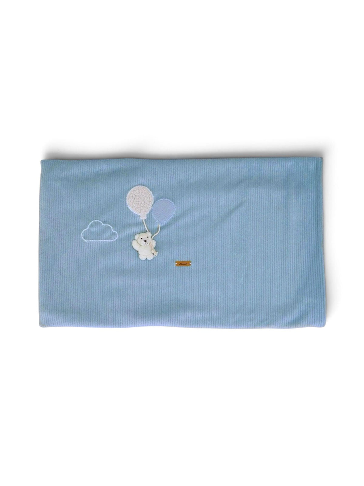 Ninnaoh Pure Love | Copertina azzurro panna ciniglia