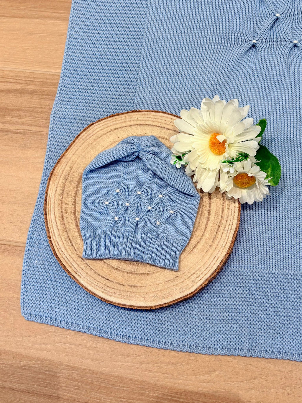 Ninnaoh | Set nascita cielo panna neonato