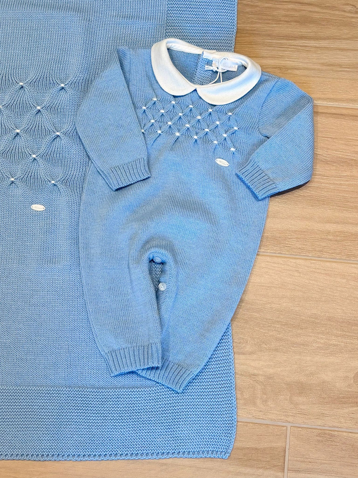 Ninnaoh | Set nascita cielo panna neonato