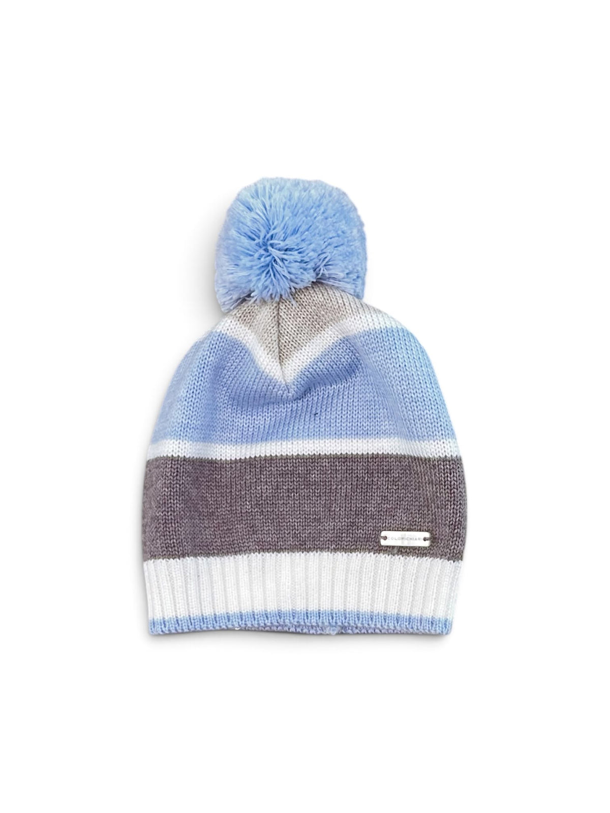 Colorichiari | Cappellino cielo tortora beige