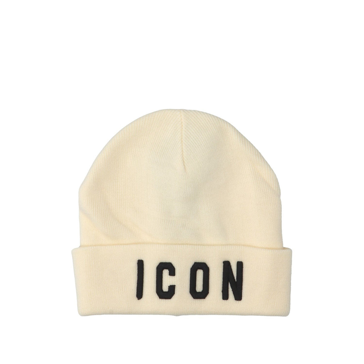 Icon | Cappello nero/panna logo