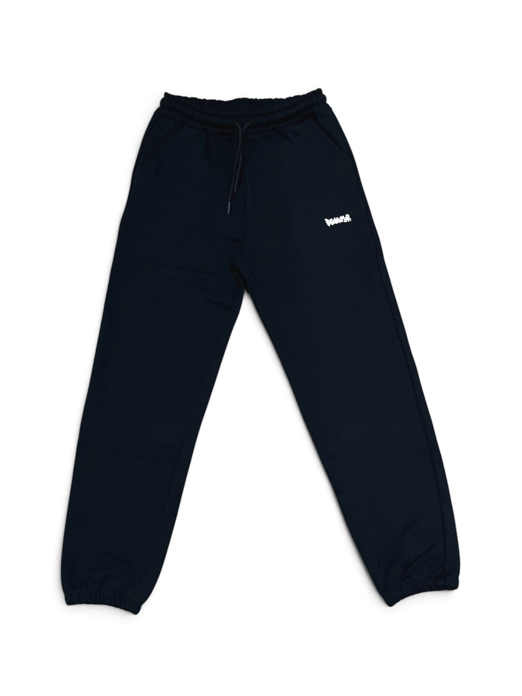 Disclaimer | Pantalone felpa nero polsino