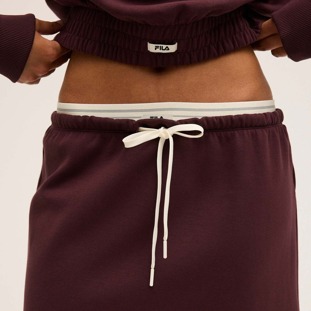 Fila | Gonna felpa burgundy