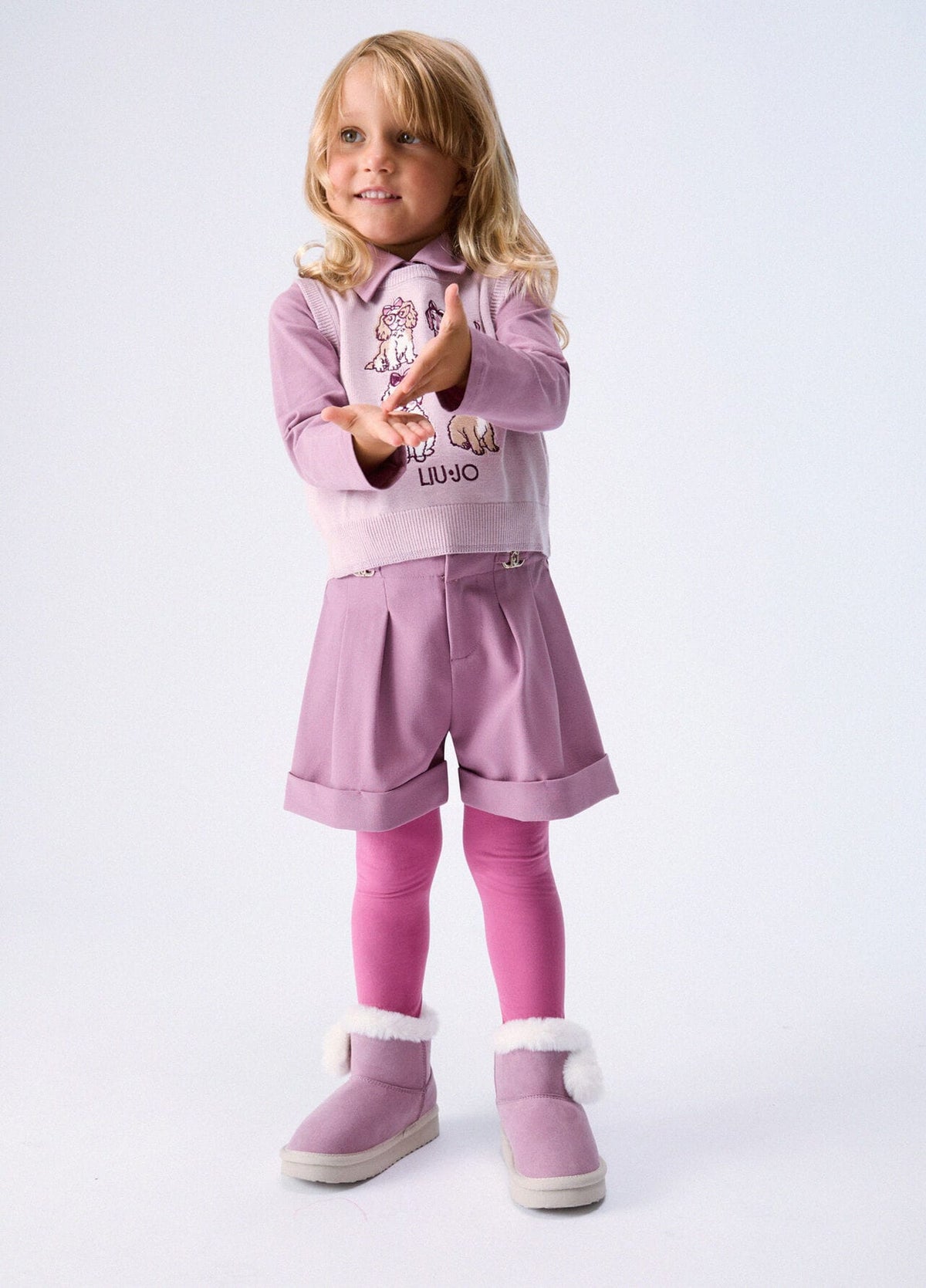Liujo | Completo gilet + short + camicia