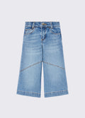 Liujo | Jeans chiaro palazzo bambina