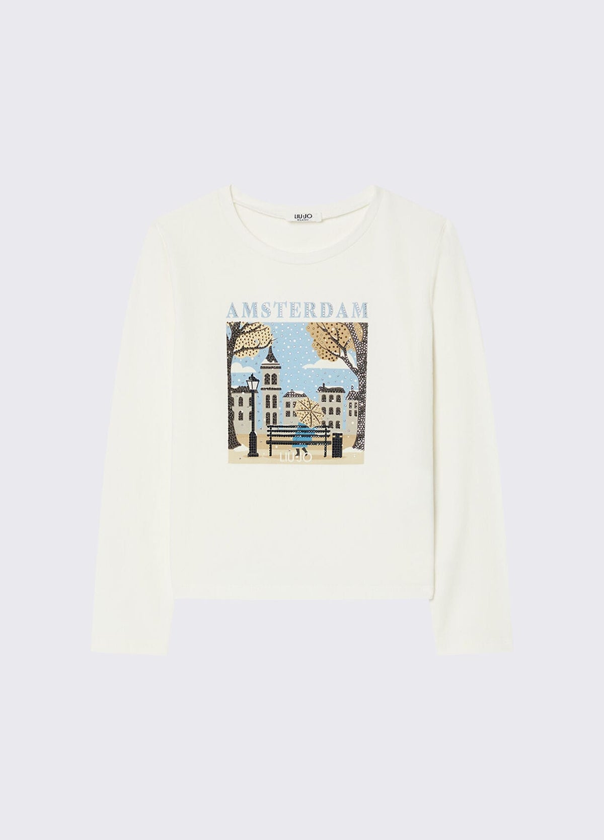 LiuJo | T-shirt bianca Amsterdam