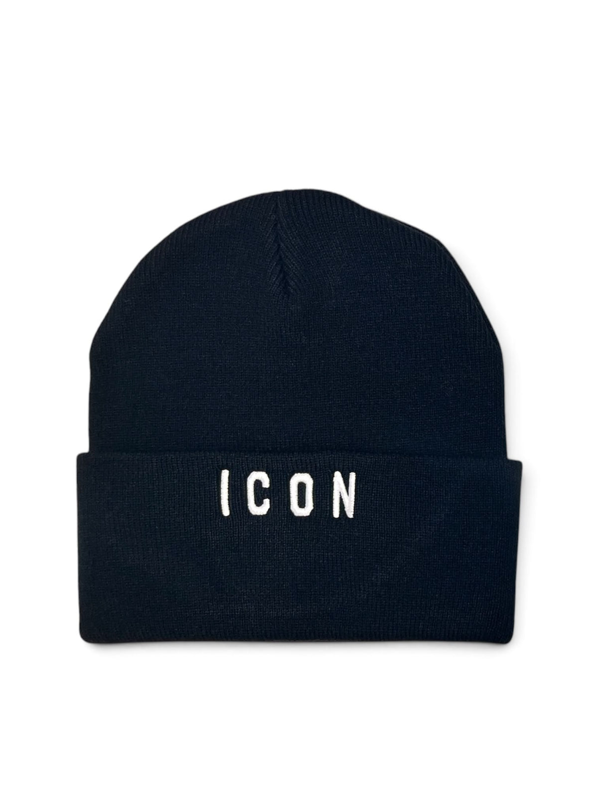Icon | Cappello nero/panna logo