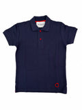 Trussardi | Polo blu rossa ragazzo
