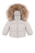 Bomboogie | Bomber bianco neonato/a pelliccia Murmasky