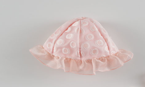 Cappello cloche rosa bolle Ninnaoh