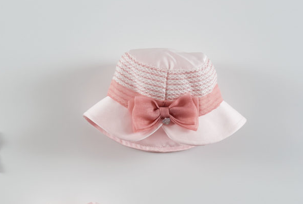 Ninnaoh | Cappello cloche rosa antico