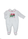 Ninnaoh | Tutina neonata fiori fucsia