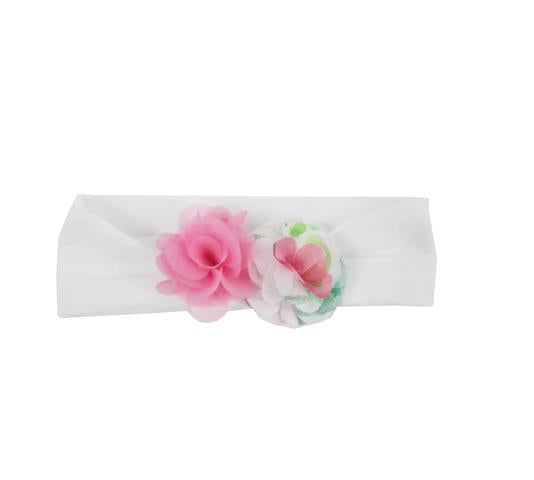 Ninnaoh | Fascia capelli fiori fucsia