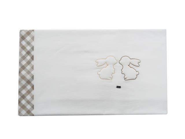Ninnaoh | Copertina beige quadri