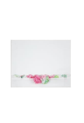 Ninnaoh | Lenzuolo fiori fucsia verde
