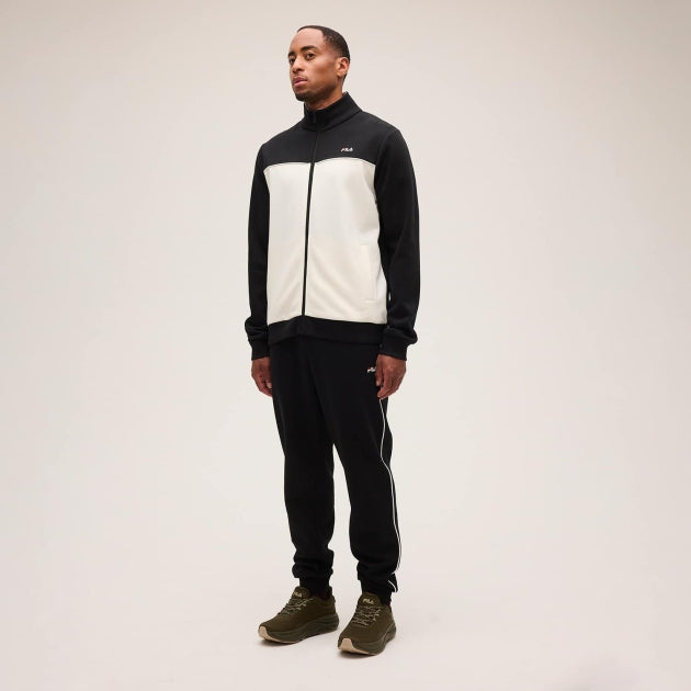 Fila | Tuta bianca nera zip