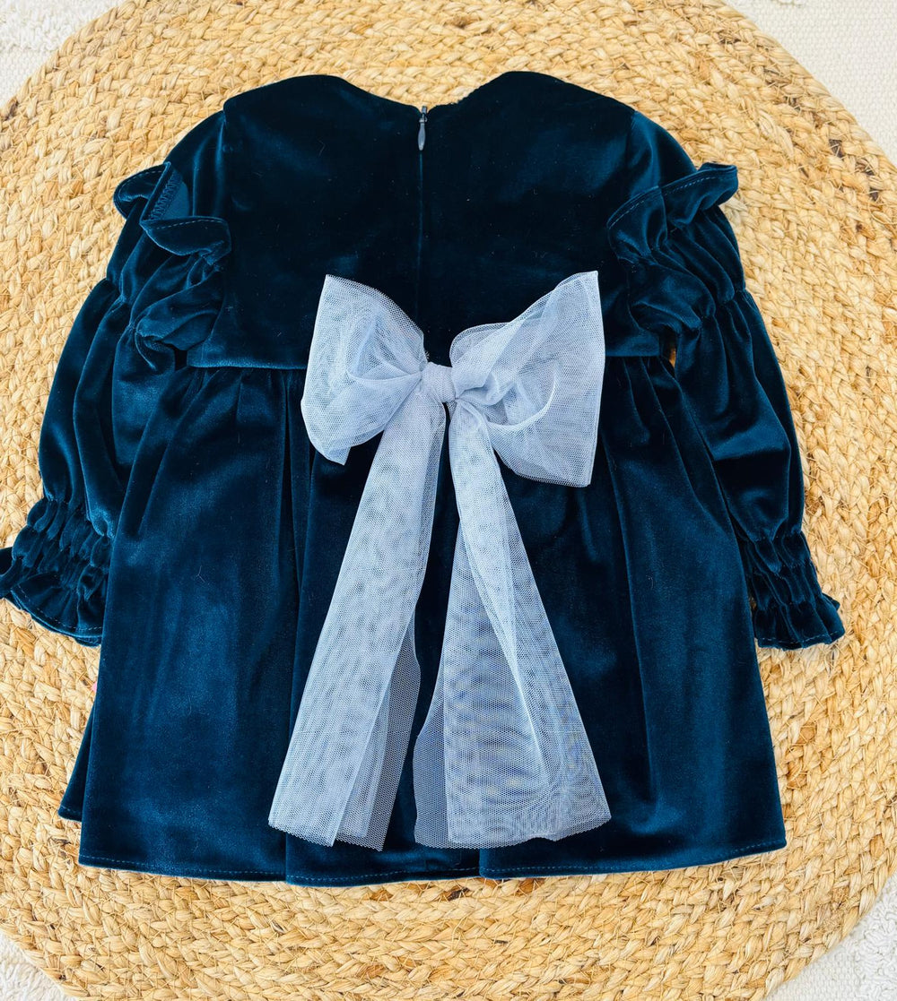 Yoedu | Abito ciniglia punto smock