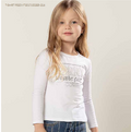 Fracomina | T-shirt bianco/argento
