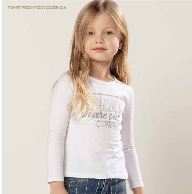 Fracomina | T-shirt bianco/argento